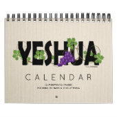 YESHUA Jesus Hebrew Joodse naam Christelijke Messi Kalender (Hoes)
