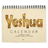 YESHUA Jesus Hebrew Joodse naam Christelijke Messi Kalender (Hoes)
