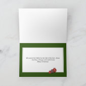 YESHUA JESUS-kerstkaart Kaart (Binnen)