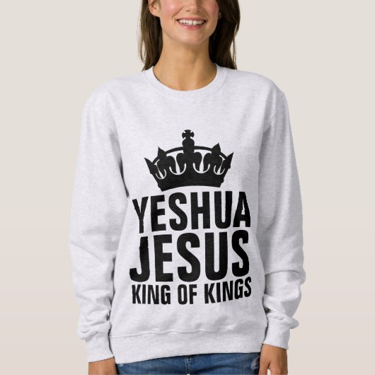 YESHUA JESUS KING OF KINGS T-Shirts (Voorkant)
