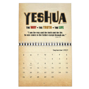 Yeshua Jesus Messianic Kalender