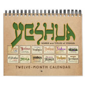 Yeshua Jesus Messianic Kalender (Hoes)