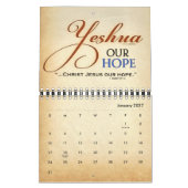 Yeshua Jesus Messianic Kalender (Jan 2027)