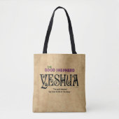Yeshua Jesus Messianic Tote Bag (Voorkant)