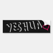 🛻Yeshua (Jezus) bumpersticker! 🚕 Bumpersticker (Voorkant)
