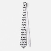 Yeshua (Jezus in het Hebreeuws) Necktie Stropdas (Voorkant)