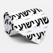 Yeshua (Jezus in het Hebreeuws) Necktie Stropdas (Opgerold)
