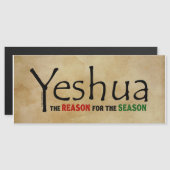 Yeshua (Jezus) Kerstmis Reden voor het Seizoen (Voorkant / Achterkant)