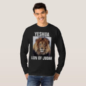 YESHUA LEEUW VAN JUDA christelijk T-shirt (Voorkant volledig)