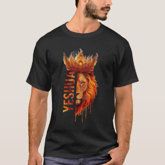 Yeshua Leeuw van Juda kroon Faith T-Shirt
