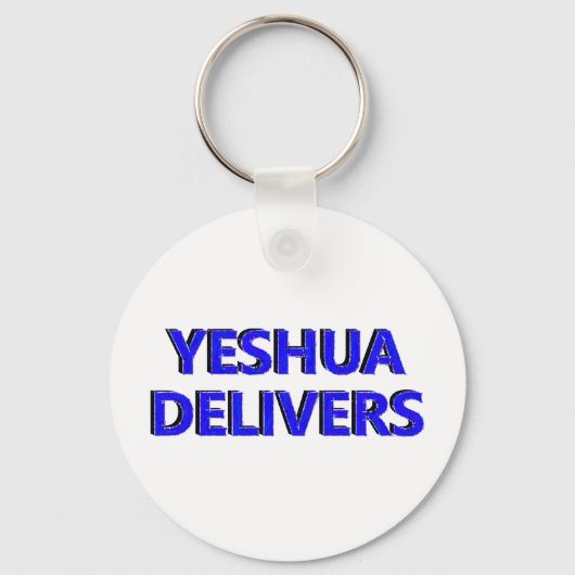 Yeshua levert sleutelhanger (Voorkant)