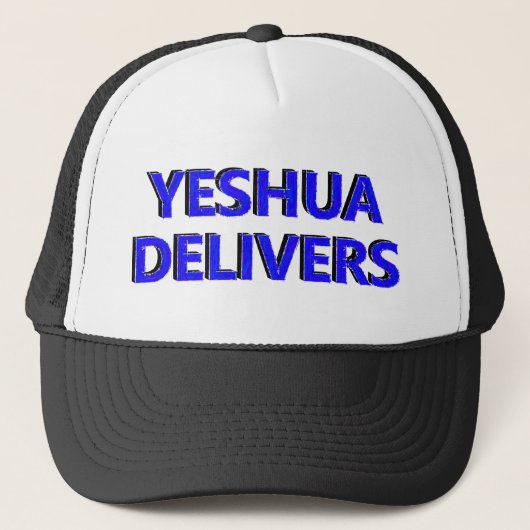 Yeshua levert trucker pet (Voorkant)