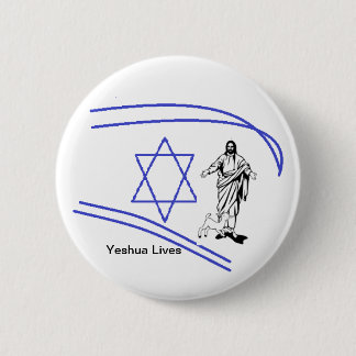 Yeshua Lives Ronde Button 5,7 Cm