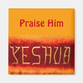 (Yeshua, loof hem) magneet