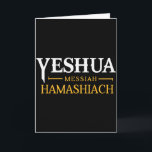 Yeshua Messias Hamashiach Messiaanse Sjabbat Chris Kaart<br><div class="desc">Yeshua Messias Hamashiach Messiaanse Sjabbat Christenen</div>
