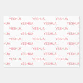 Yeshua Poem Christelijk Inpakpapier Vel (Voorkant 2)