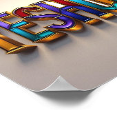 Yeshua Poster Print | AI design Matte Wall Art (Hoek)