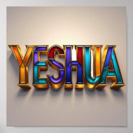 Yeshua Poster Print | AI design Matte Wall Art