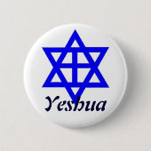 YESHUA RONDE BUTTON 5,7 CM (Voorkant)