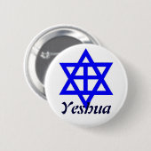 YESHUA RONDE BUTTON 5,7 CM (Voorkant /achterkant)