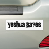 Yeshua Saves Bumpersticker (Op auto)