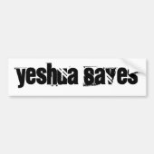 Yeshua Saves Bumpersticker (Voorkant)