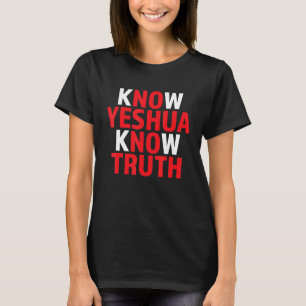 Yeshua Shirt Christelijk Geloof Hebreeuwse Naam vo