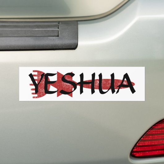 Yeshua sticker (Op auto)