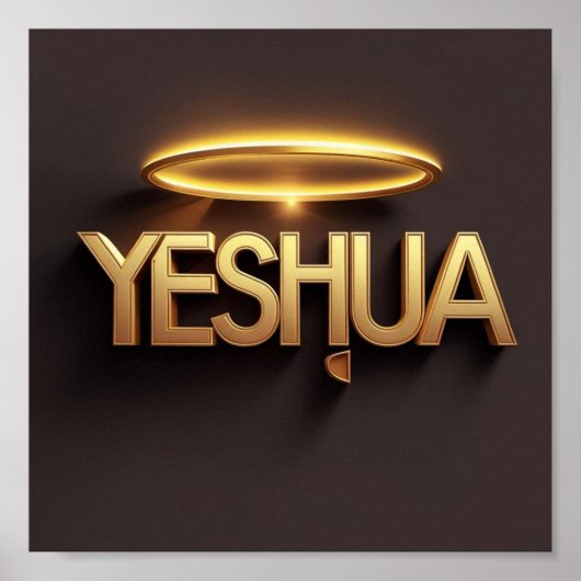 Yeshua Wall Poster | Luchtontwerp (Voorkant)