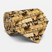 Yeshua & Westerne muur (Kotel) Stropdas (Opgerold)