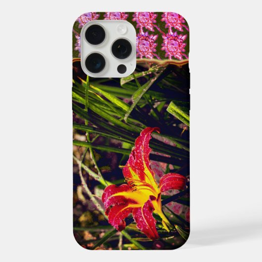 Yesterday Day Lily After The Rain Flower iPhone Hoesje (Achterkant)