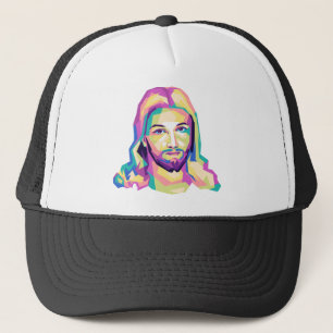 yesus streetslijtage vintage trucker pet