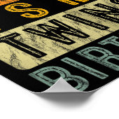 Yeswear I Can't Keep Calm It's My Twins Birthday C Poster (Hoek)