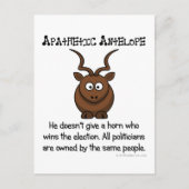 Yet another apathetic vote briefkaart (Voorkant)