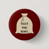 Yet de Soul Pin Ronde Button 3,2 Cm (Voorkant)