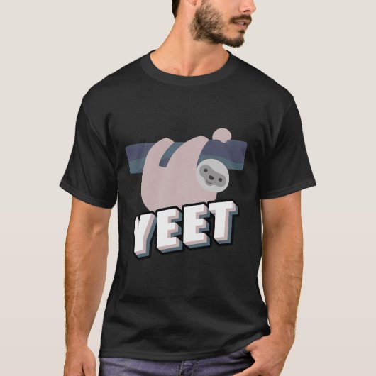 Yet Funny Sloth Animal Sloth Sloth T-shirt (Voorkant)
