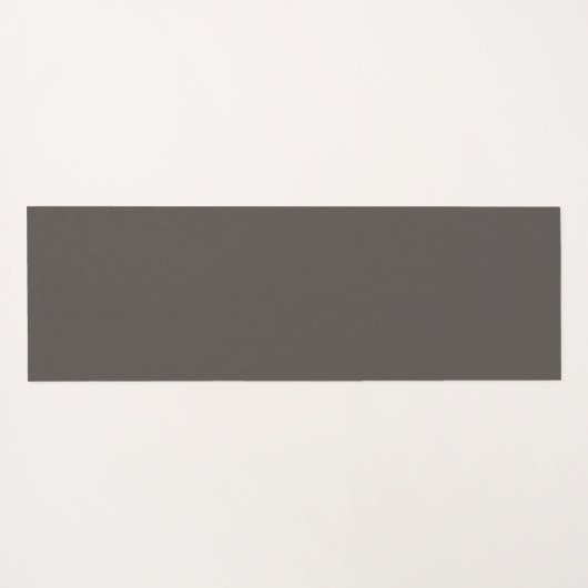 Yet Logo minimalist Dark Yoga Mat (Achterkant (horizontaal))