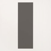 Yet Logo minimalist Dark Yoga Mat (Achterkant)