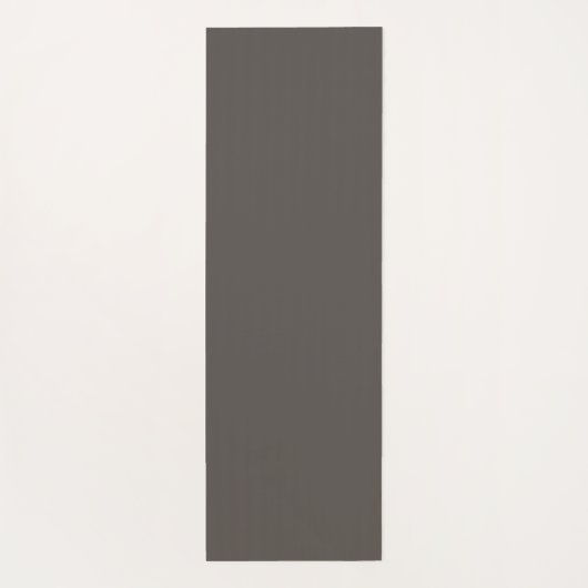 Yet Logo minimalist Dark Yoga Mat (Achterkant)