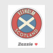 Yetholm, Schotland Sticker (Vel)