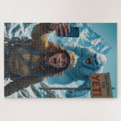 Yeti Bigfoot Sasquatch Selfie Mount Everest Legpuzzel (Horizontaal)