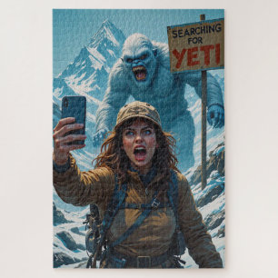 Yeti Bigfoot Sasquatch Selfie Mount Everest Legpuzzel