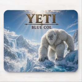 Yeti Blauwe Kol Donkere Realisme Muismat