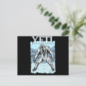 Yeti Briefkaart (Staand voorkant)