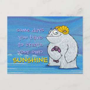 Yeti, briefkaart