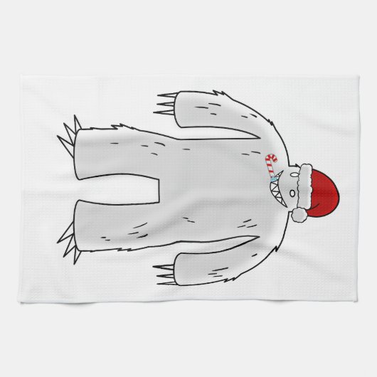 Yeti Claus Theedoek (Horizontaal)