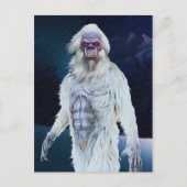Yeti (Creeptid) Briefkaart (Voorkant)