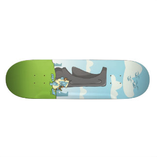 yeti drink op het eiland easter skateboard