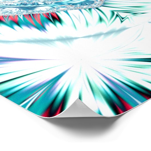 yeti en het heilige oog poster (Hoek)