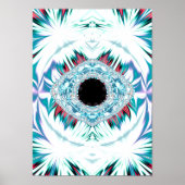 yeti en het heilige oog poster (Voorkant)